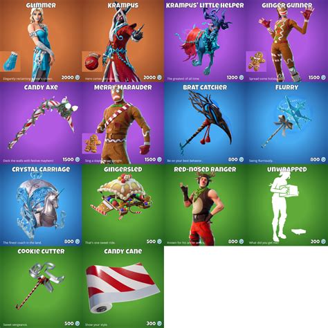 december 25 fortnite item shop